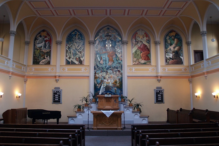 【Prague】?eskobratrské církvi evangelické Vinohrady